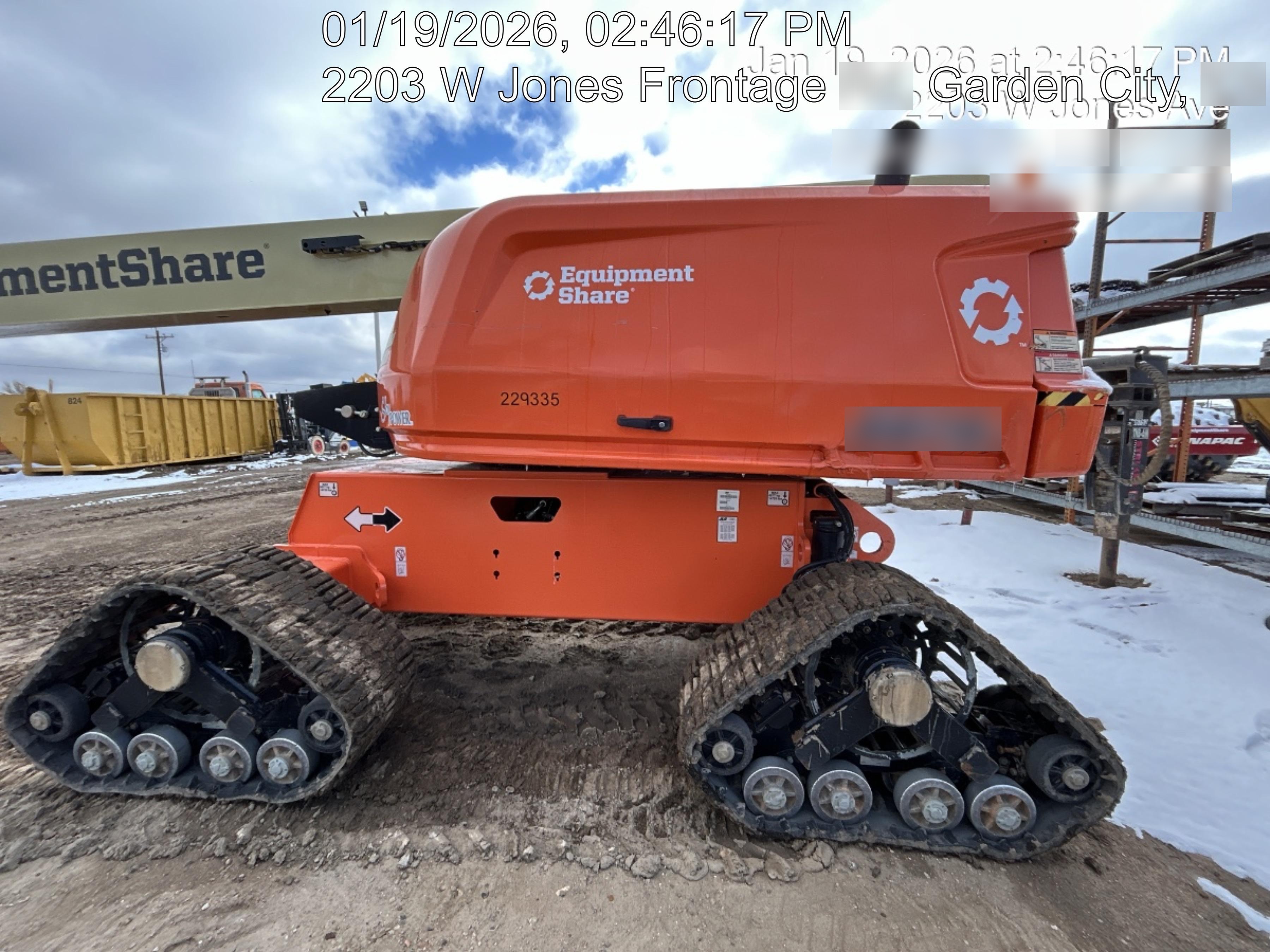 2022 JLG 660SJ Quad Track