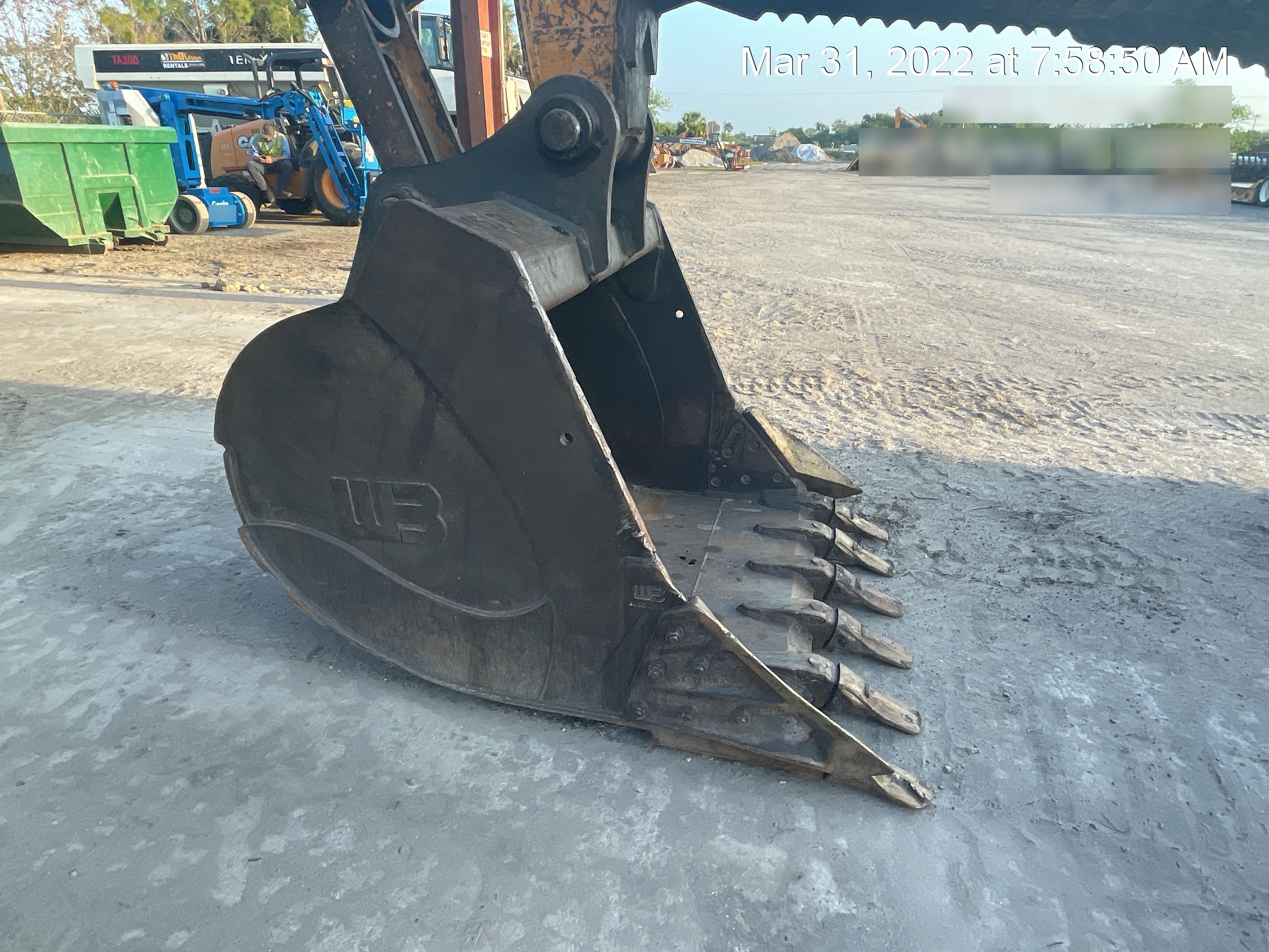 2018 WERK-BRAU 54" Bucket HD 56-65K Excavator Bucket