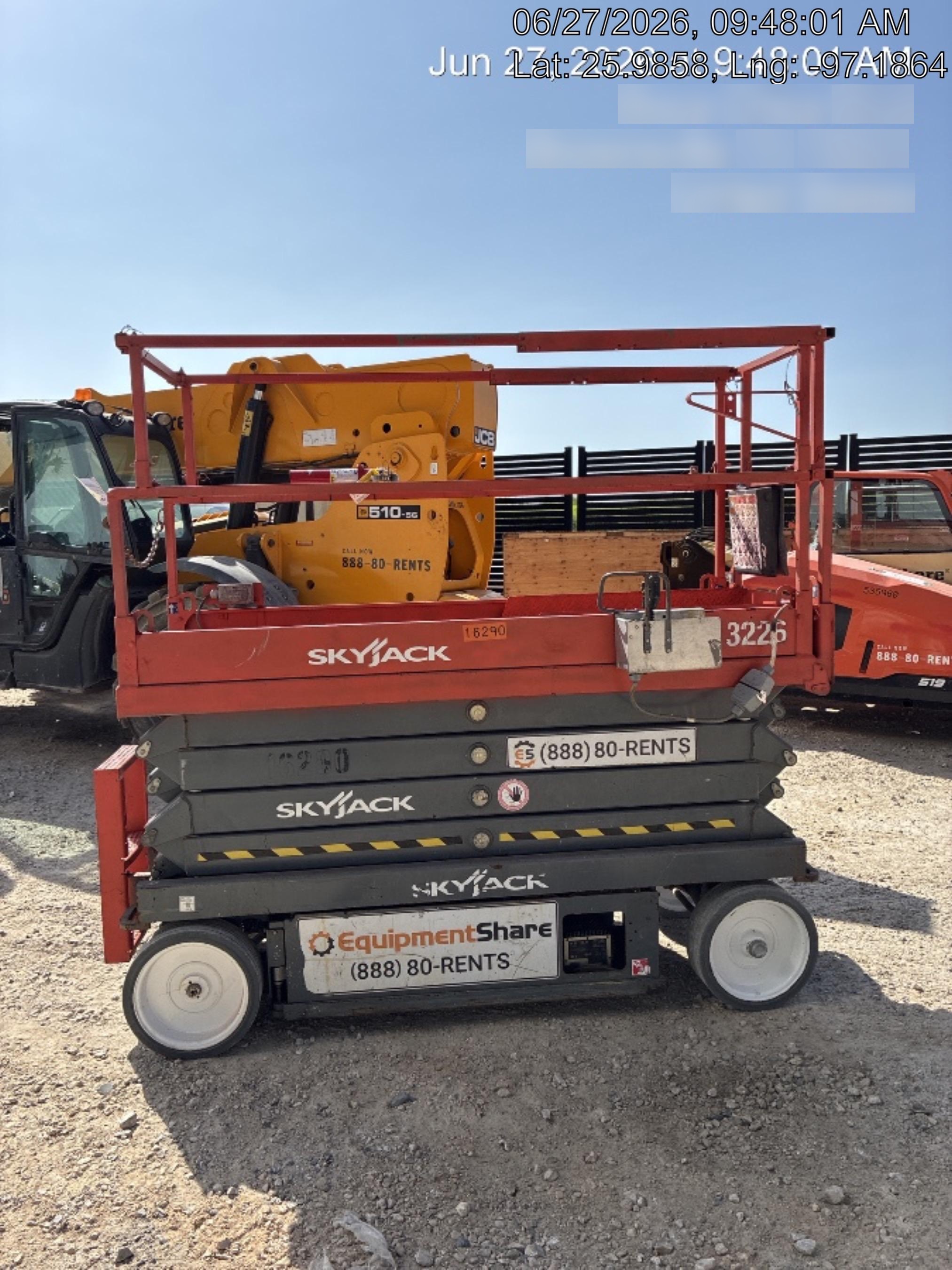 2018 SKYJACK SJIII-3226