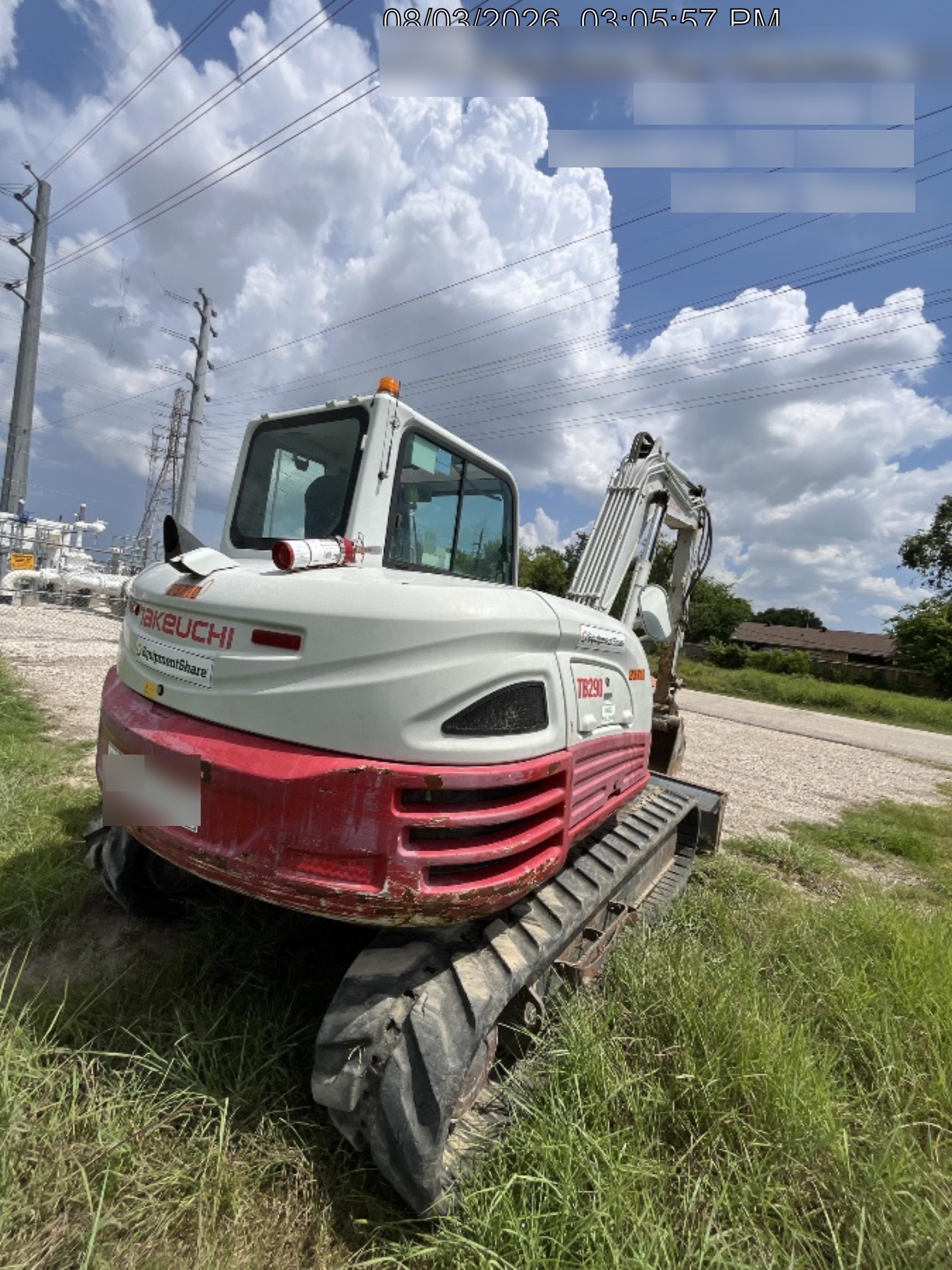 2019 TAKEUCHI TB290