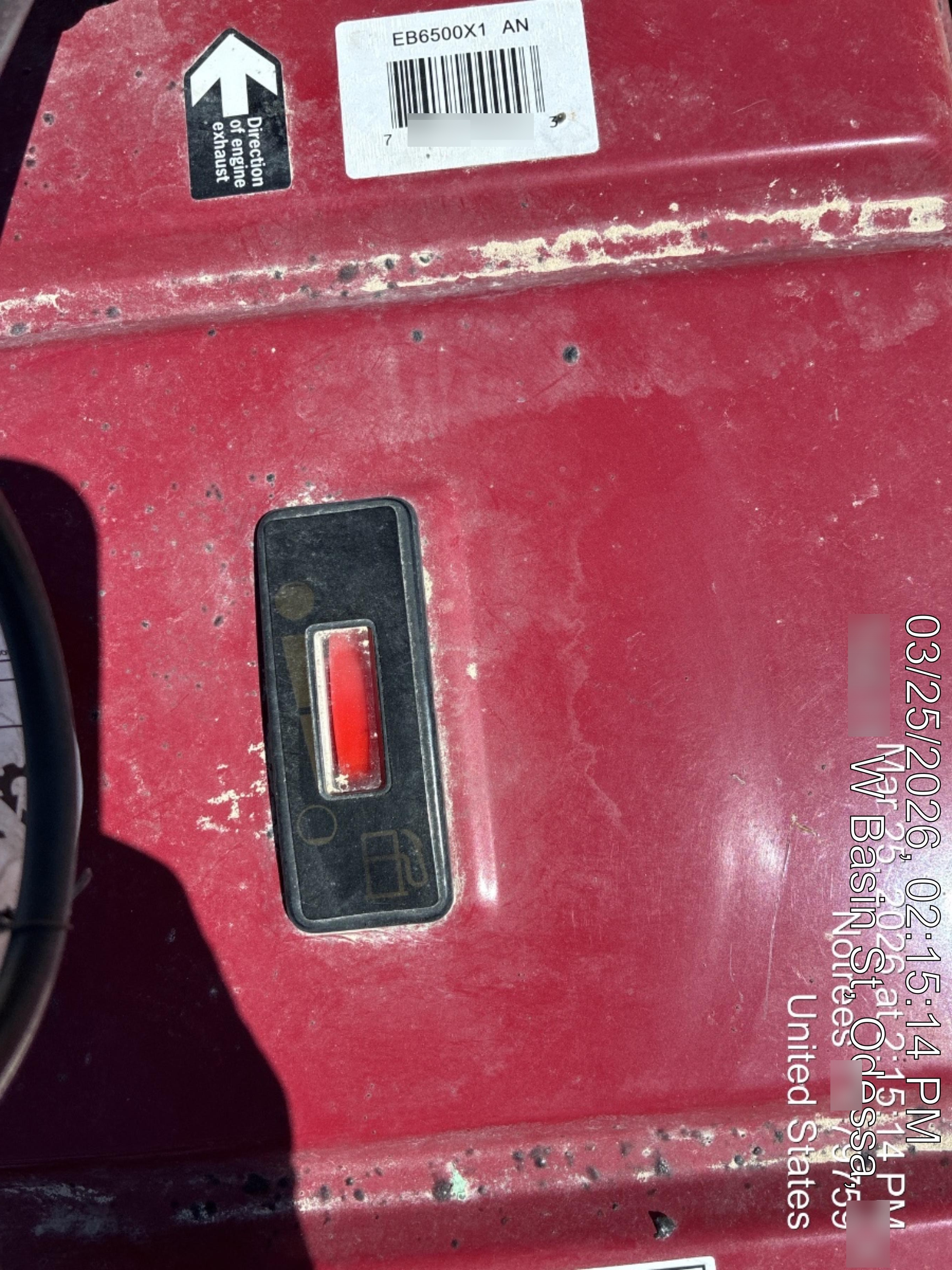 2024 HONDA EB6500X1AN
