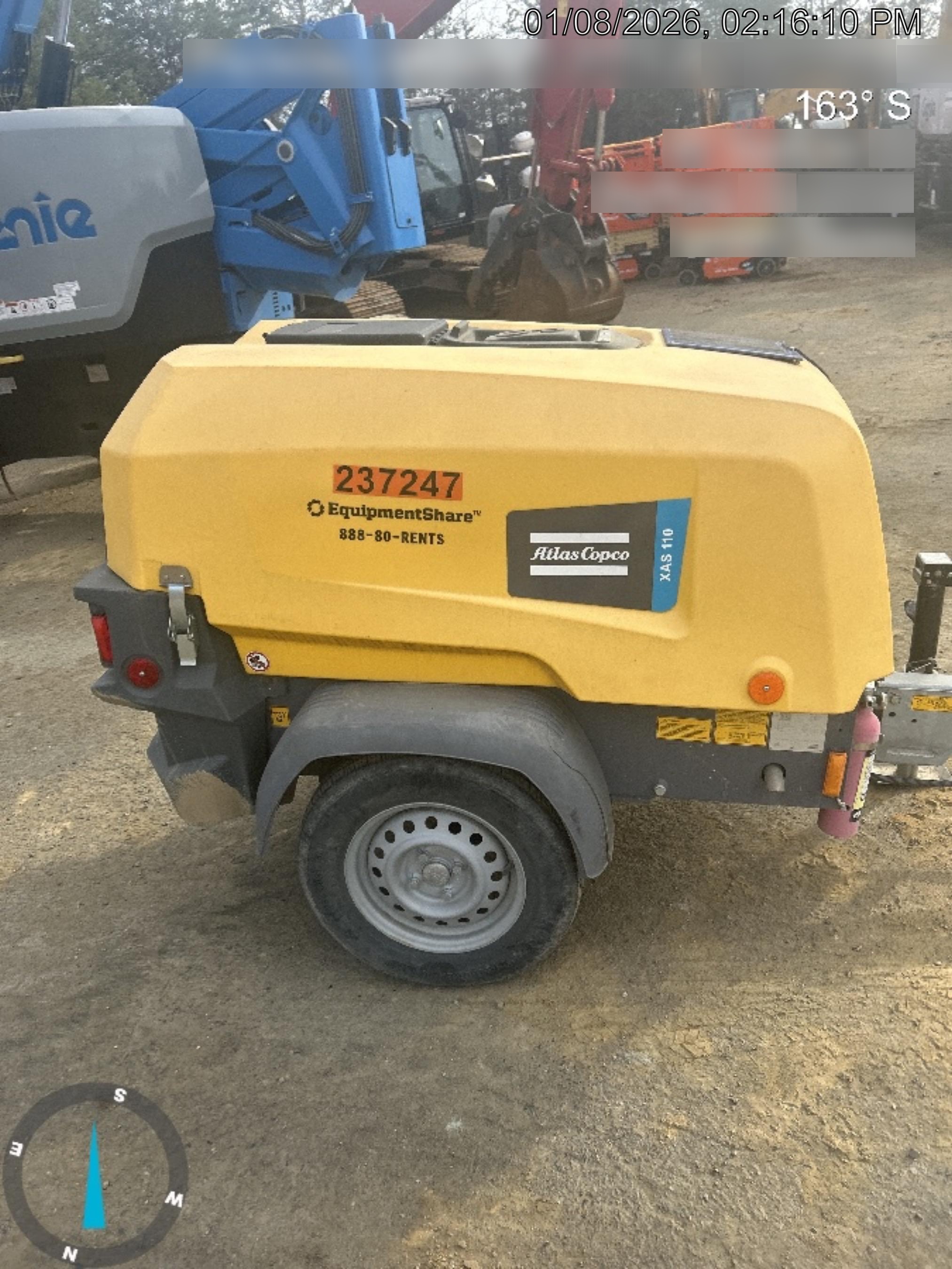 2022 ATLAS COPCO XAS 110