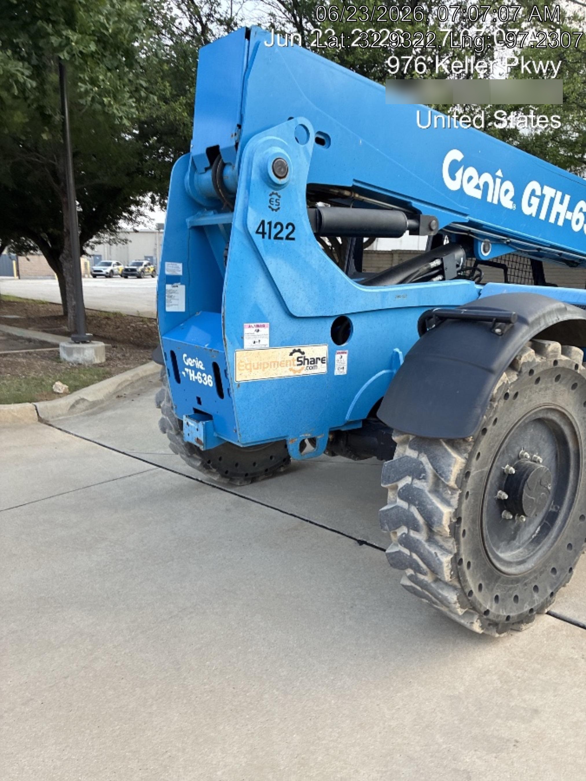 2017 GENIE GTH-636