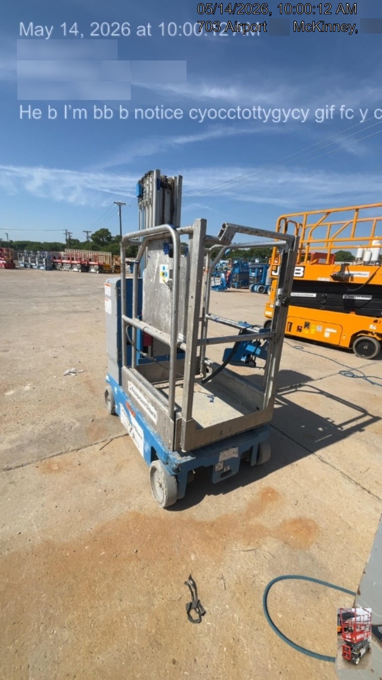 2018 GENIE GR-20