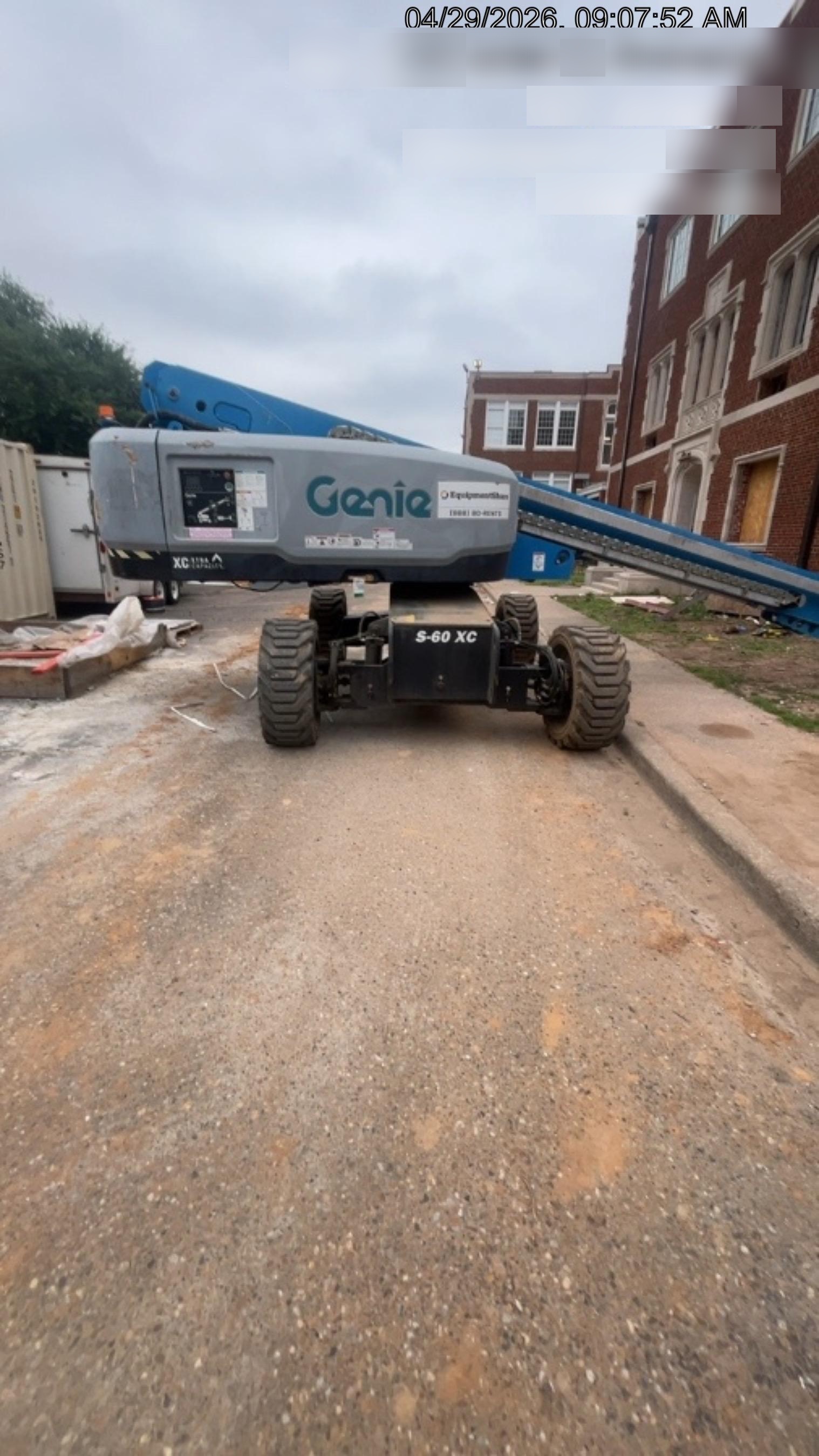 2019 GENIE S-60 XC
