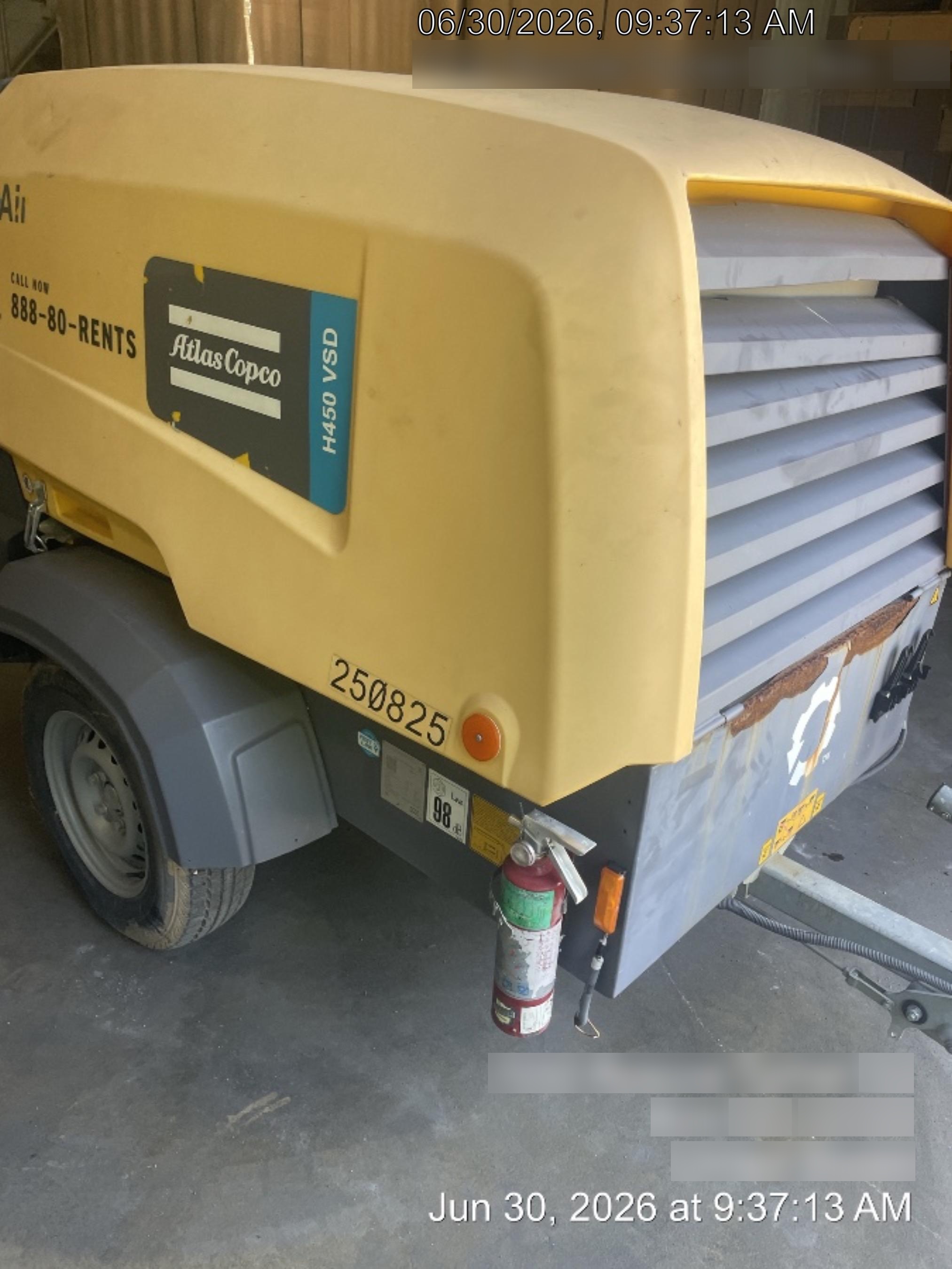 2022 ATLAS COPCO E-AIR H450