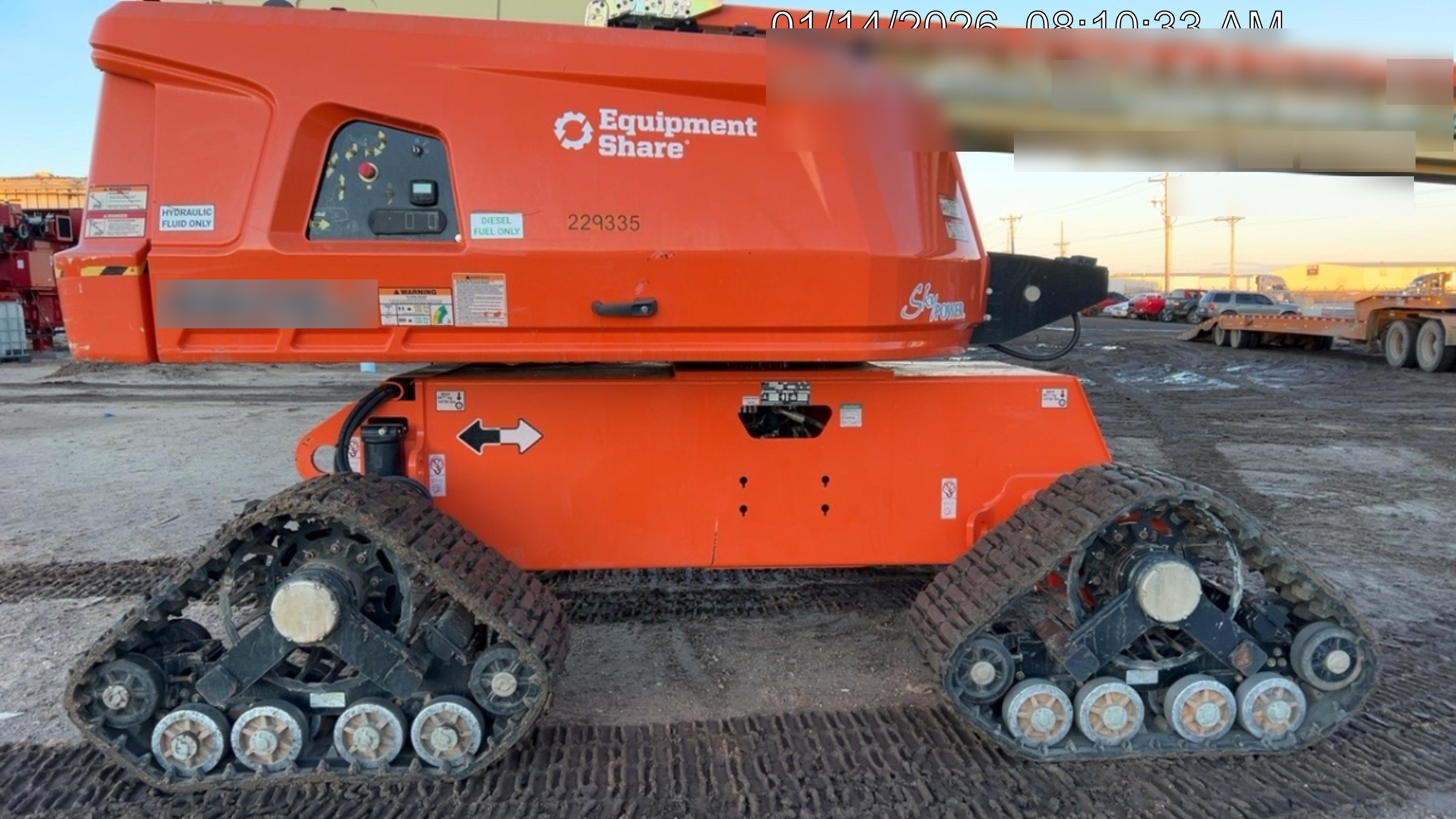 2022 JLG 660SJ Quad Track
