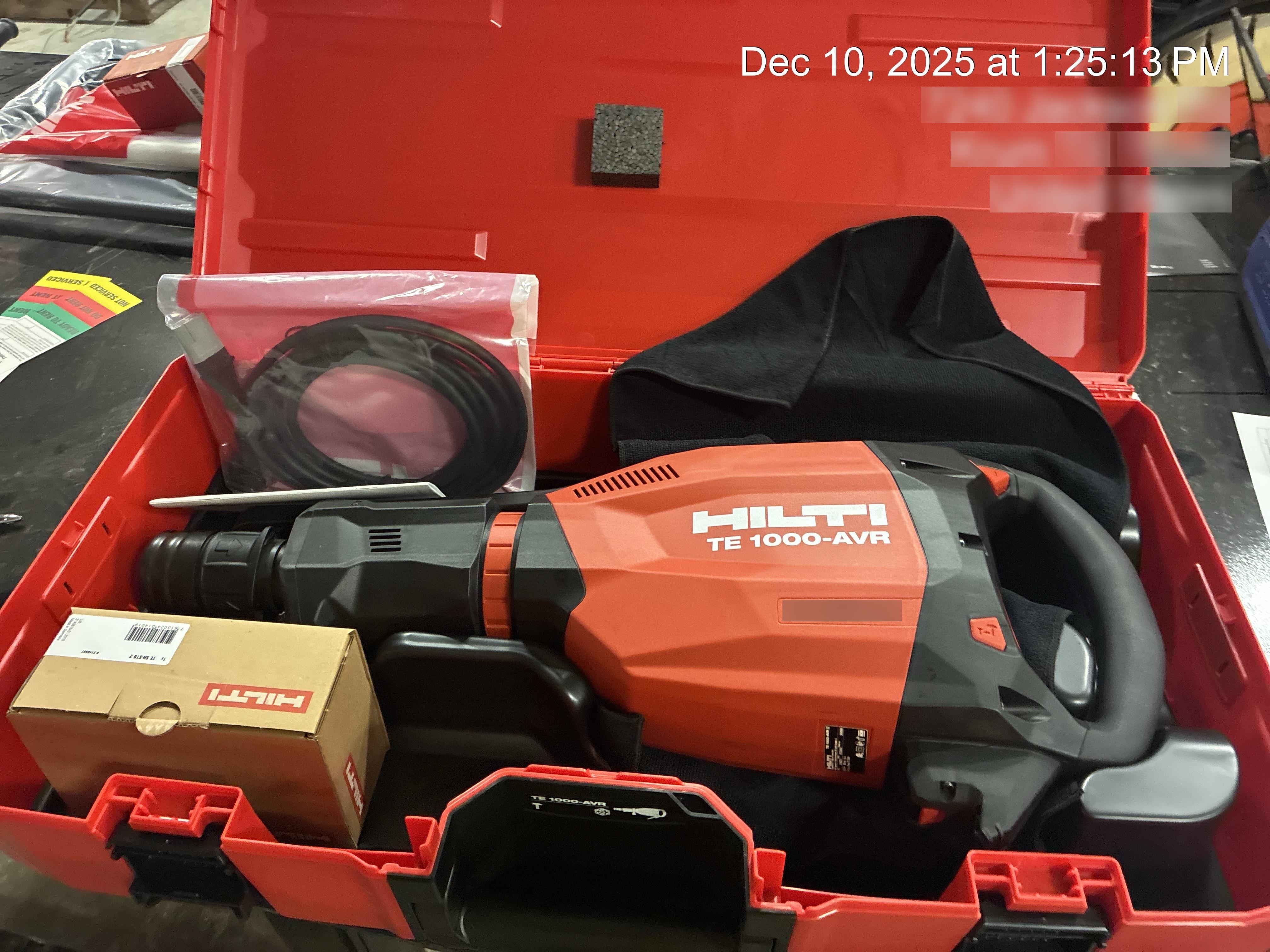 2025 HILTI TE 1000-AVR