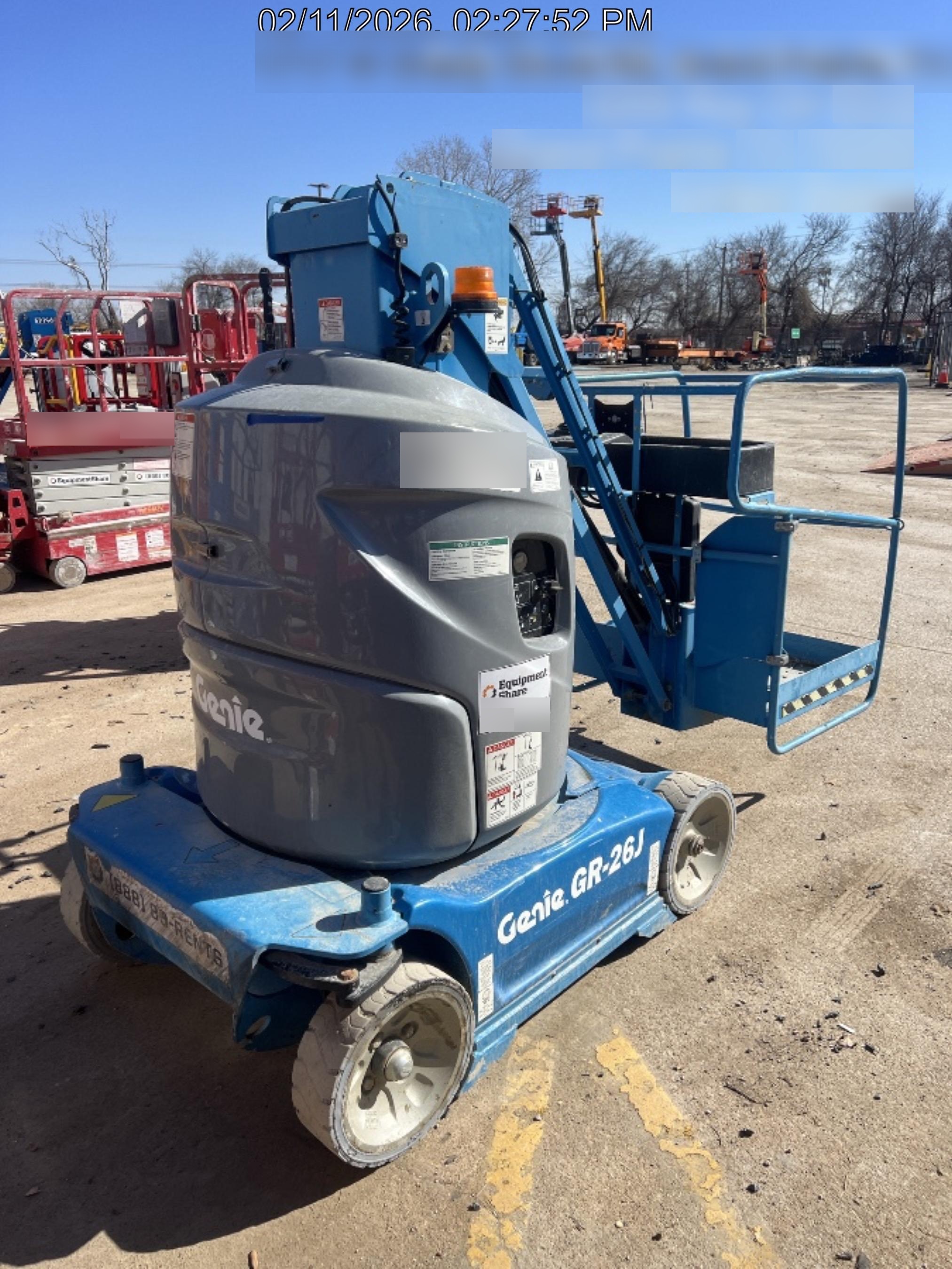 2019 GENIE GR-26J