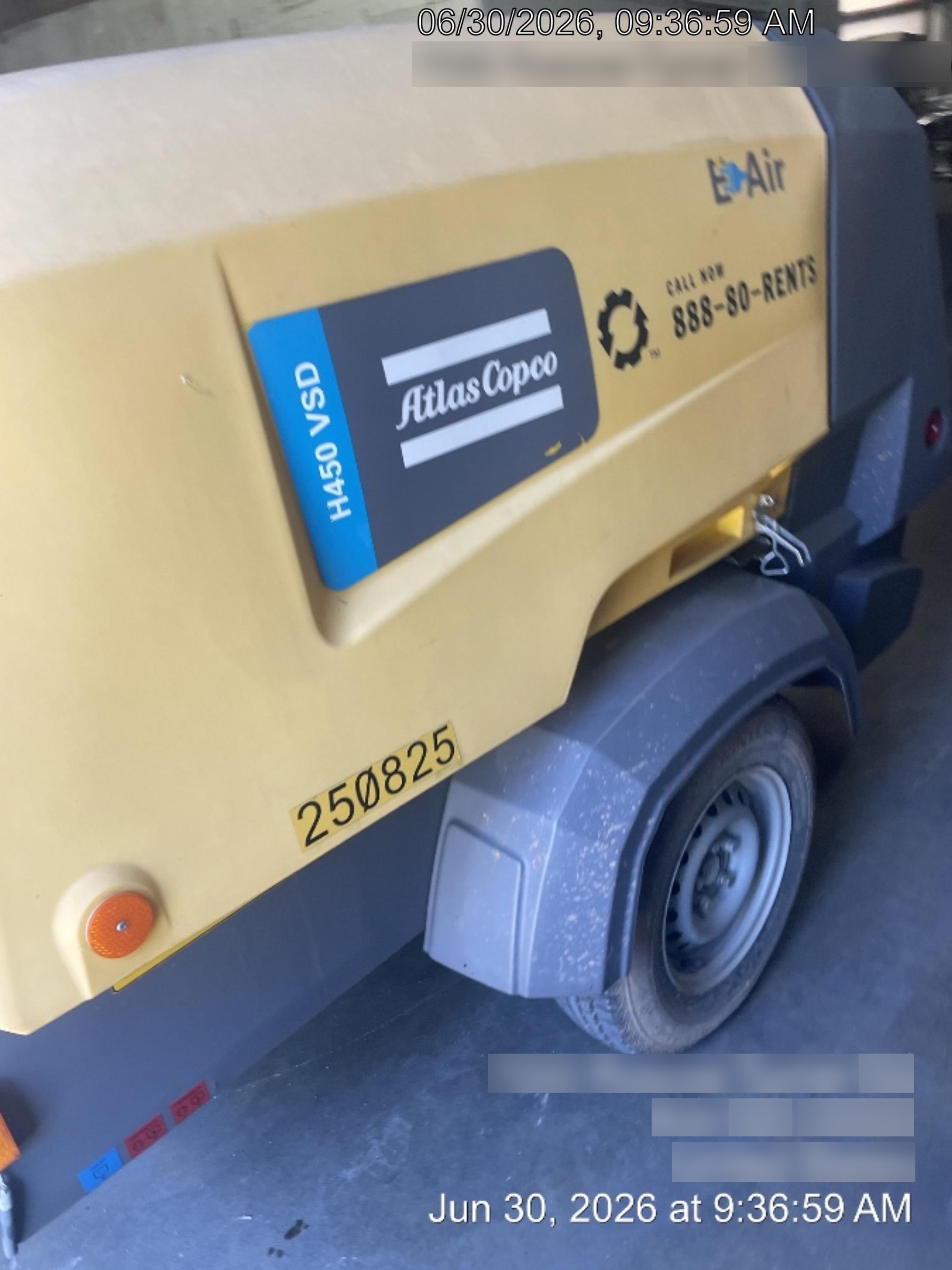 2022 ATLAS COPCO E-AIR H450