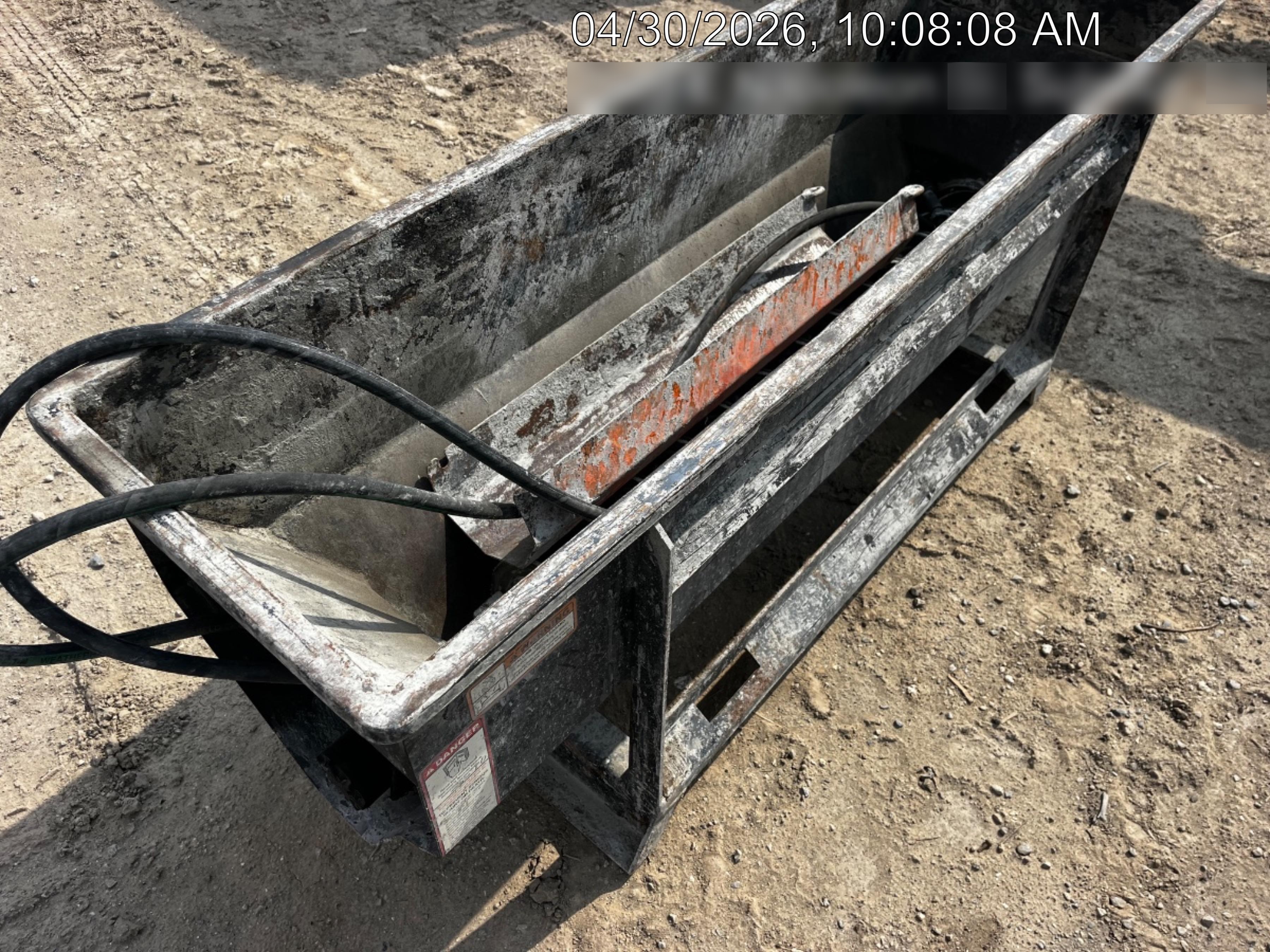 2021 SPARTAN EQUIPMENT Side Discharge Bucket
