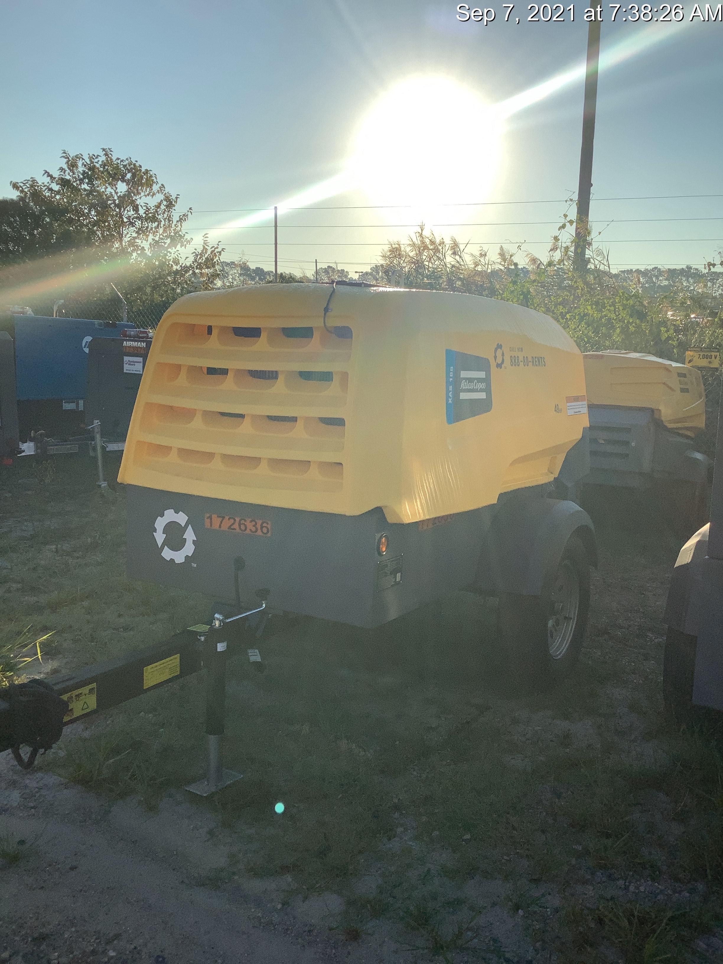 2021 ATLAS COPCO XAS188 CWK