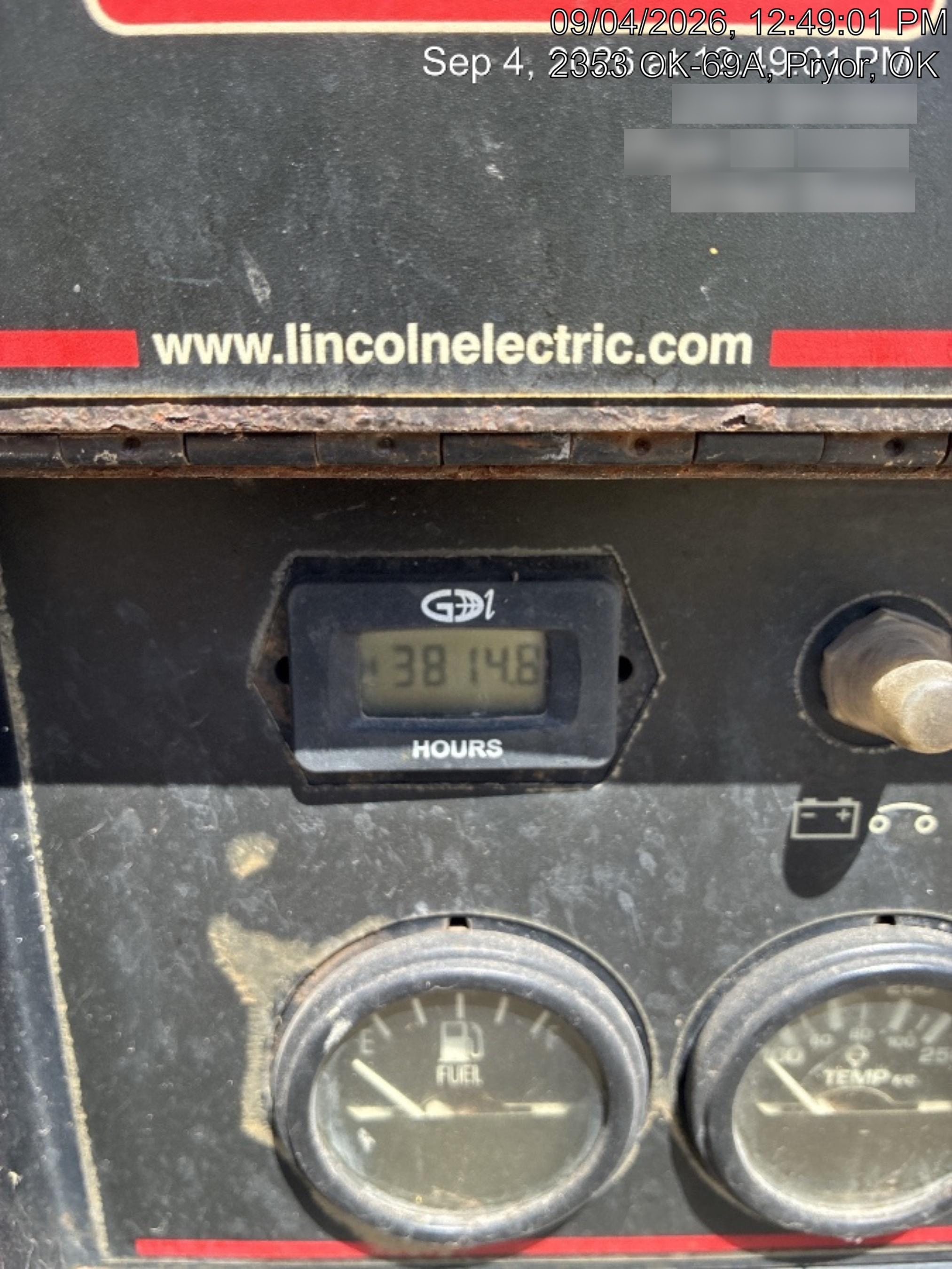 2020 LINCOLN ELECTRIC Vantage 322