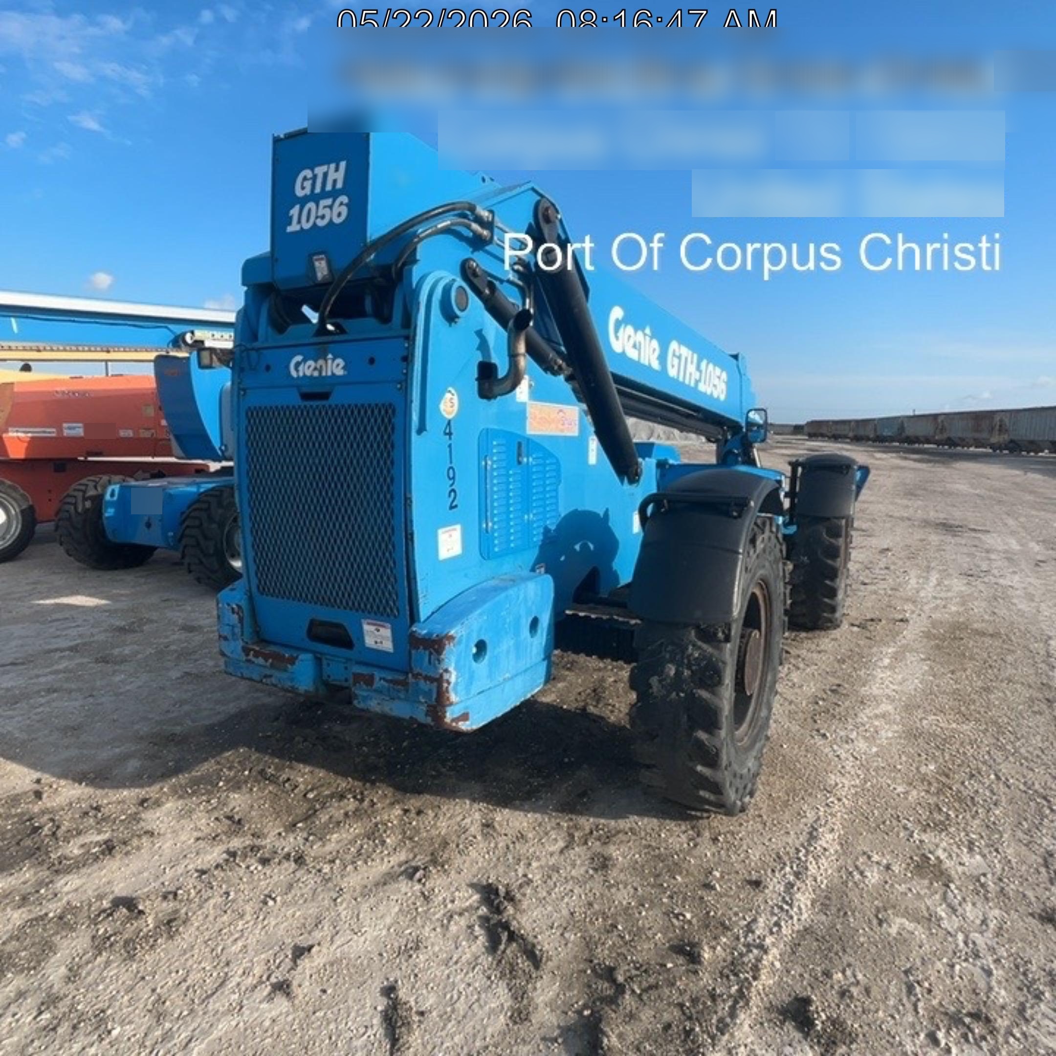 2017 GENIE GTH-1056