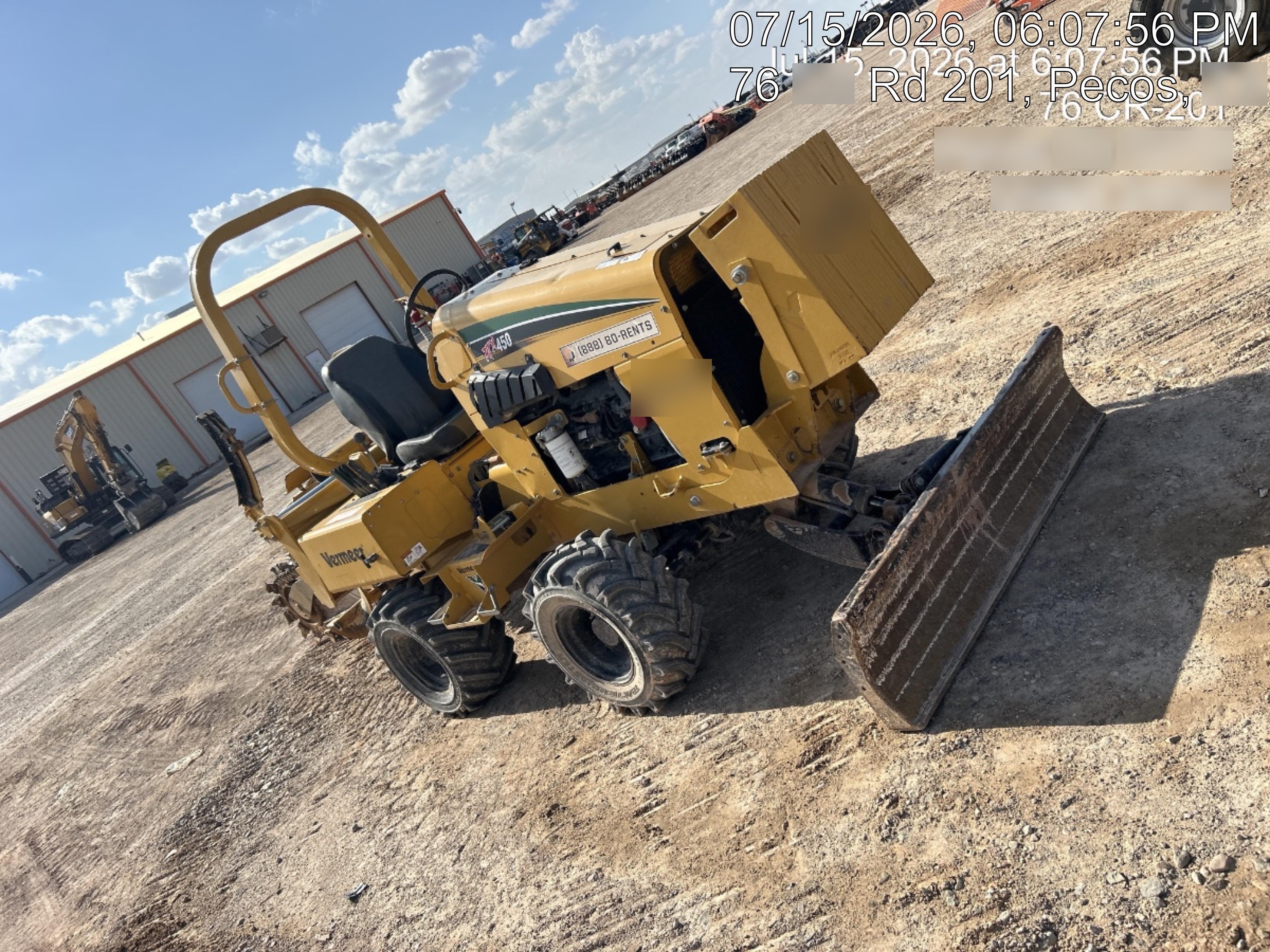 2019 VERMEER RTX450