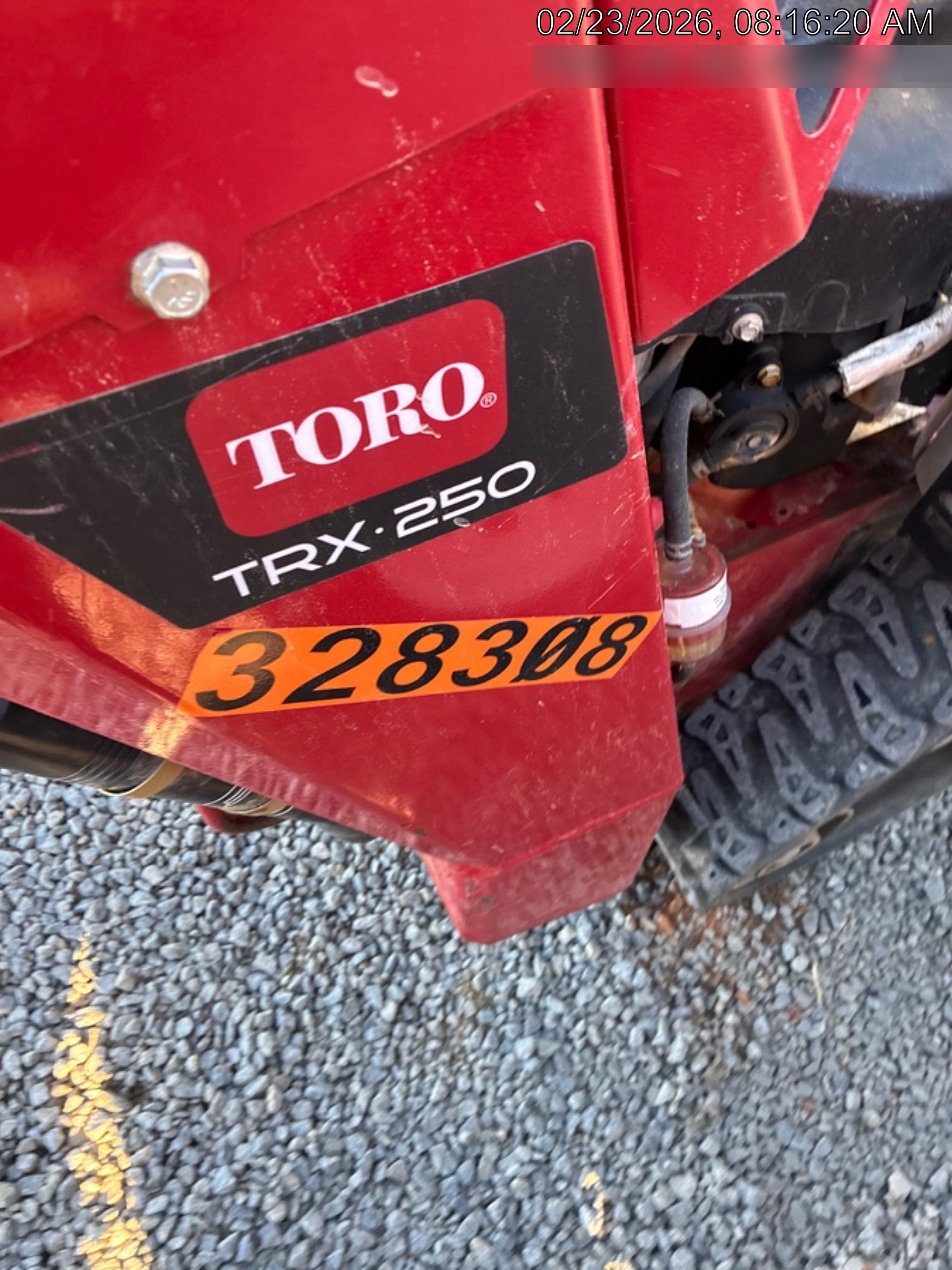 2023 TORO TRX-250