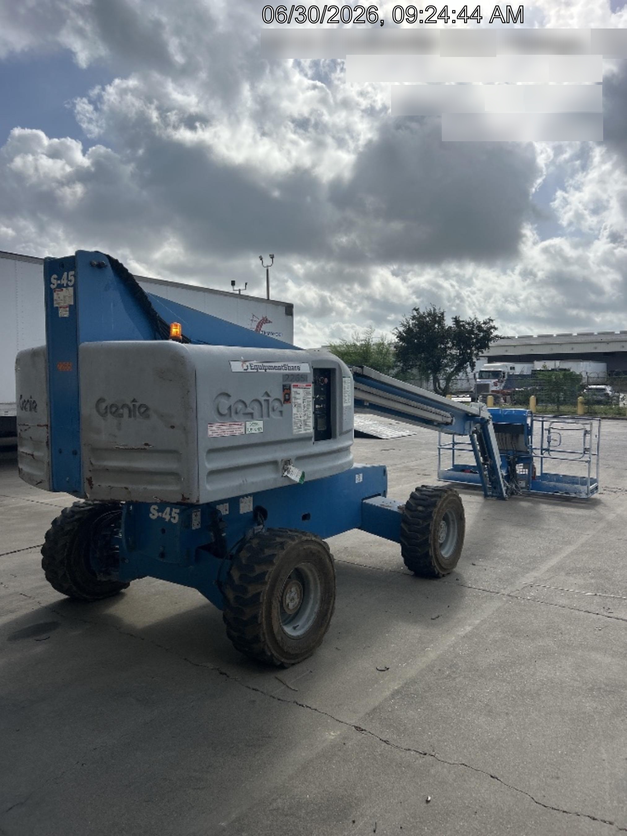 2016 GENIE S-45