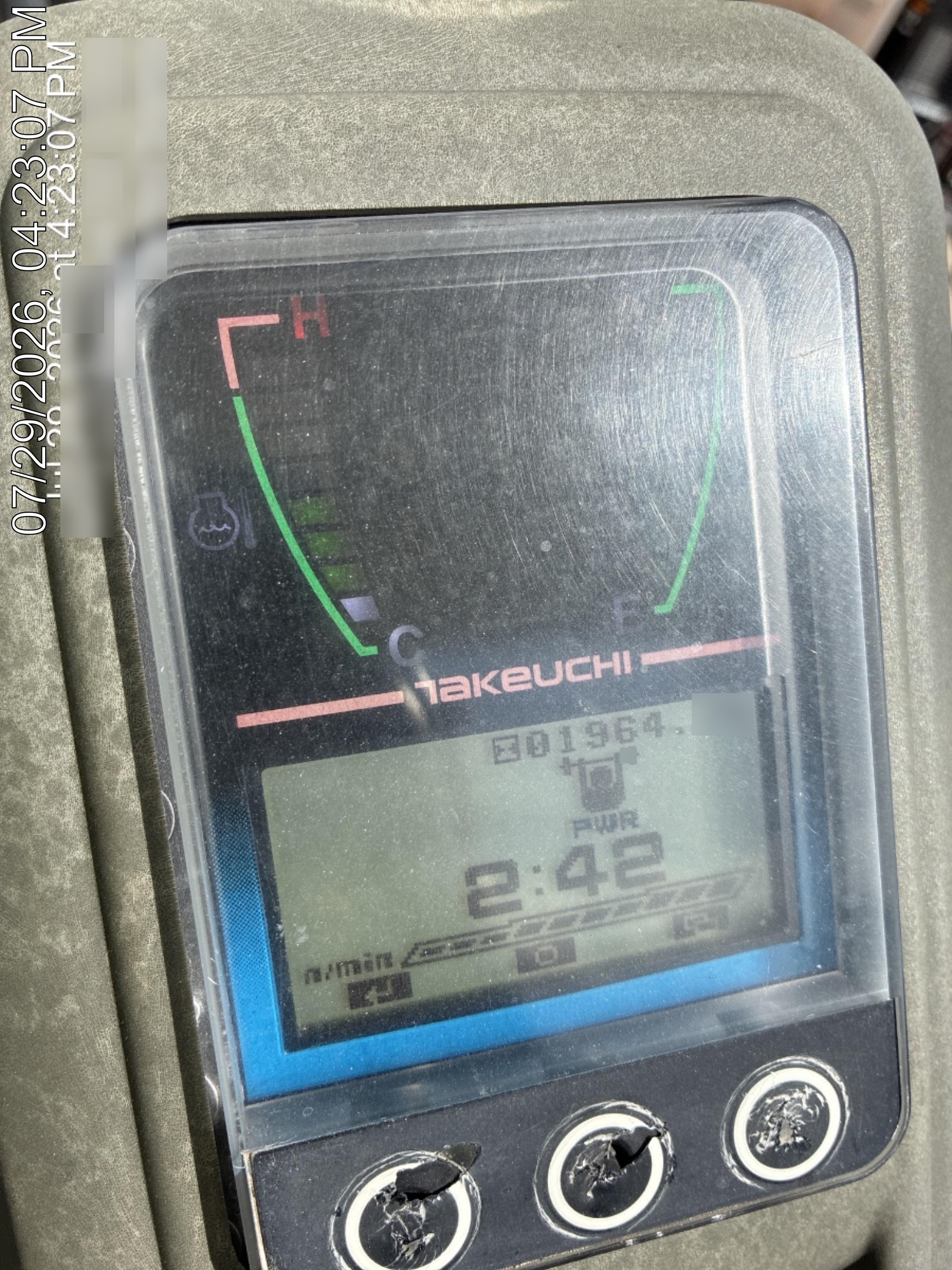 2019 TAKEUCHI TB260
